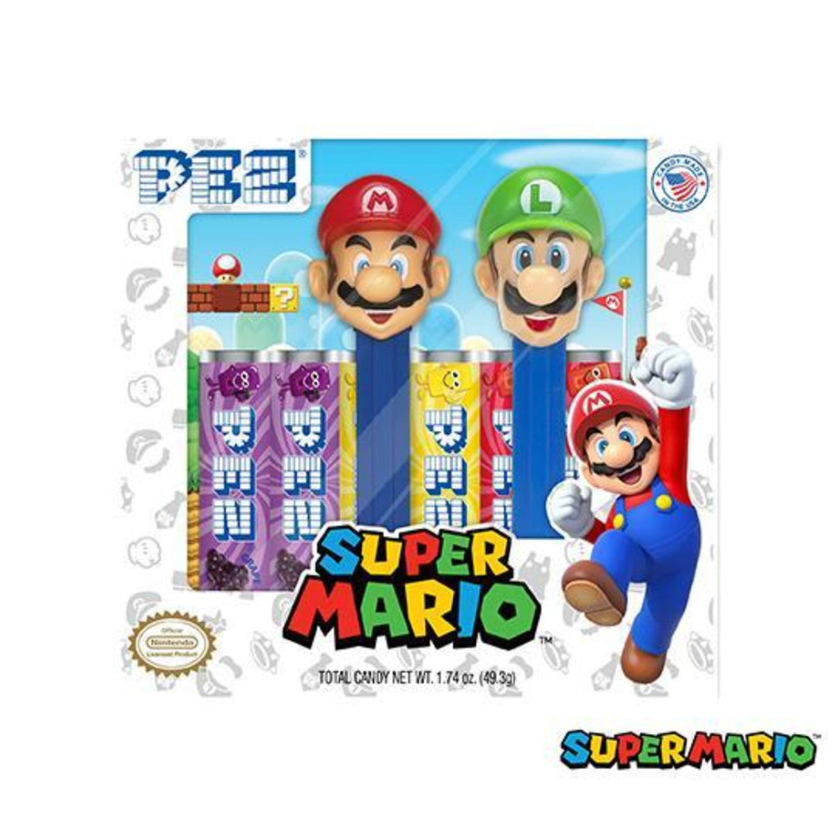 PEZ: Super Mario Twin Pack (Mario & Luigi or Donkey Kong)