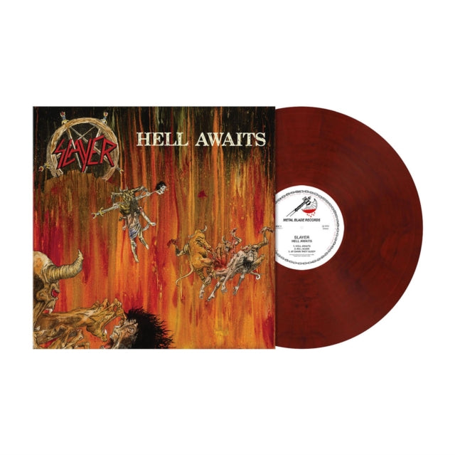 This LP Vinyl is brand new.Format: LP VinylMusic Style: ThrashThis item's title is: Hell Awaits (Red Marbled LP Vinyl)Artist: SlayerLabel: METAL BLADE RECORDSBarcode: 039841578669Release Date: 10/22/2021