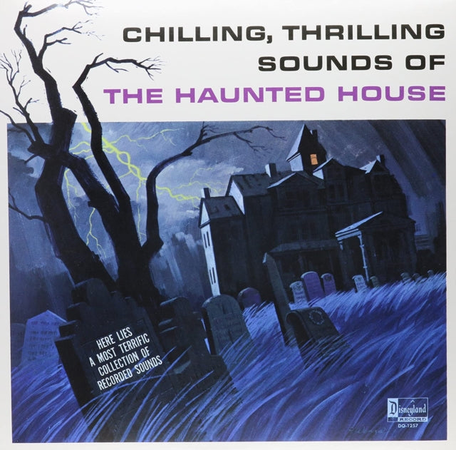 Product Image : This LP Vinyl is brand new.<br>Format: LP Vinyl<br>Music Style: Special Effects<br>This item's title is: Chilling Thrilling Sounds Of The Haunted House / Var<br>Artist: Various Artists<br>Label: WALT DISNEY RECORDS<br>Barcode: 050087329303<br>Release Date: 9/25/2015