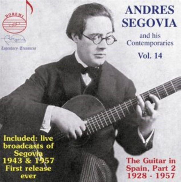 Product Image : This CD is brand new.<br>Format: CD<br>This item's title is: Andres Segovia & His Contemporaries: Vol. 14<br>Artist: Andres & His Contemporaries Segovia<br>Barcode: 061297581399<br>Release Date: 1/7/2022