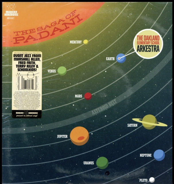 This LP Vinyl is brand new.Format: LP VinylMusic Style: Avant-garde JazzThis item's title is: Saga Of Padani (Clear With Sunrays LP Vinyl)Artist: Oakland Elementary School ArkestraLabel: Modern HarmonicBarcode: 090771806710Release Date: 8/31/2018