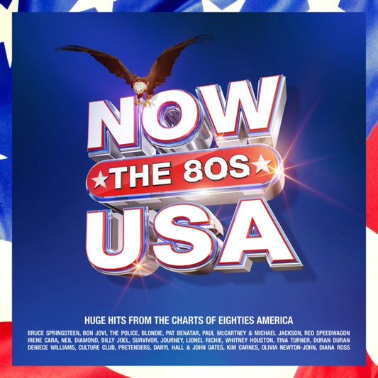 Product Image : This CD is brand new.<br>Format: CD<br>Music Style: Easy Listening<br>This item's title is: Now! That's What I Call Usa: The 80'S (4CD)<br>Artist: Various Artists<br>Label: Paul Carson Pipe Organ<br>Barcode: 196588180828<br>Release Date: 8/11/2023