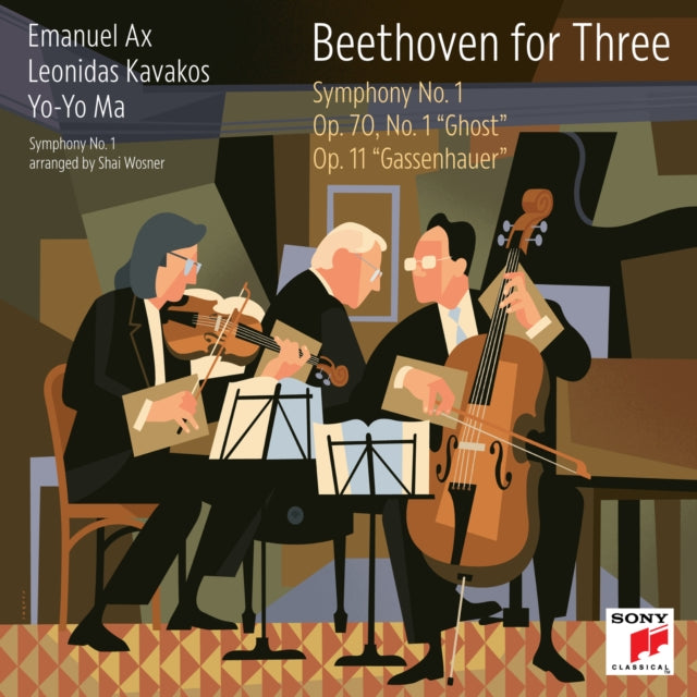 Beethoven For Three: Symphony No. 1/Op. 70, No. 1 Ghost/Op. 11 Gassenhauer