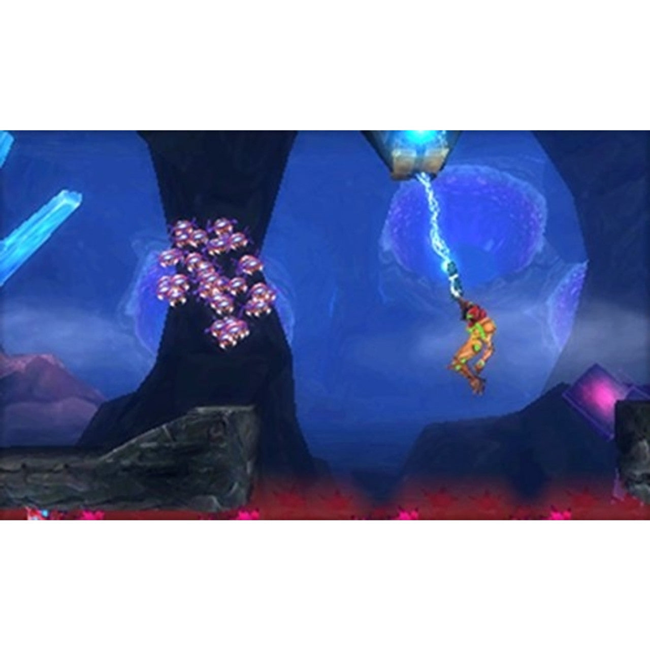 Product Image : This is brand new.<br>Explore a hostile alien planet as legendary bounty hunter Samus Aran. Her mission? Terminate the Metroid menace in a masterful reimagining of her 1991 Game Boy adventure. This intense, side-scrolling action platformer revitalizes classic gameplay with stunning 3D visuals and a wide range of new content sure to please both new and veteran players.
Metroid II: Return of Samus has been completely rebuilt, with reconstructed maps, gear upgrades, new abilities that use a sp