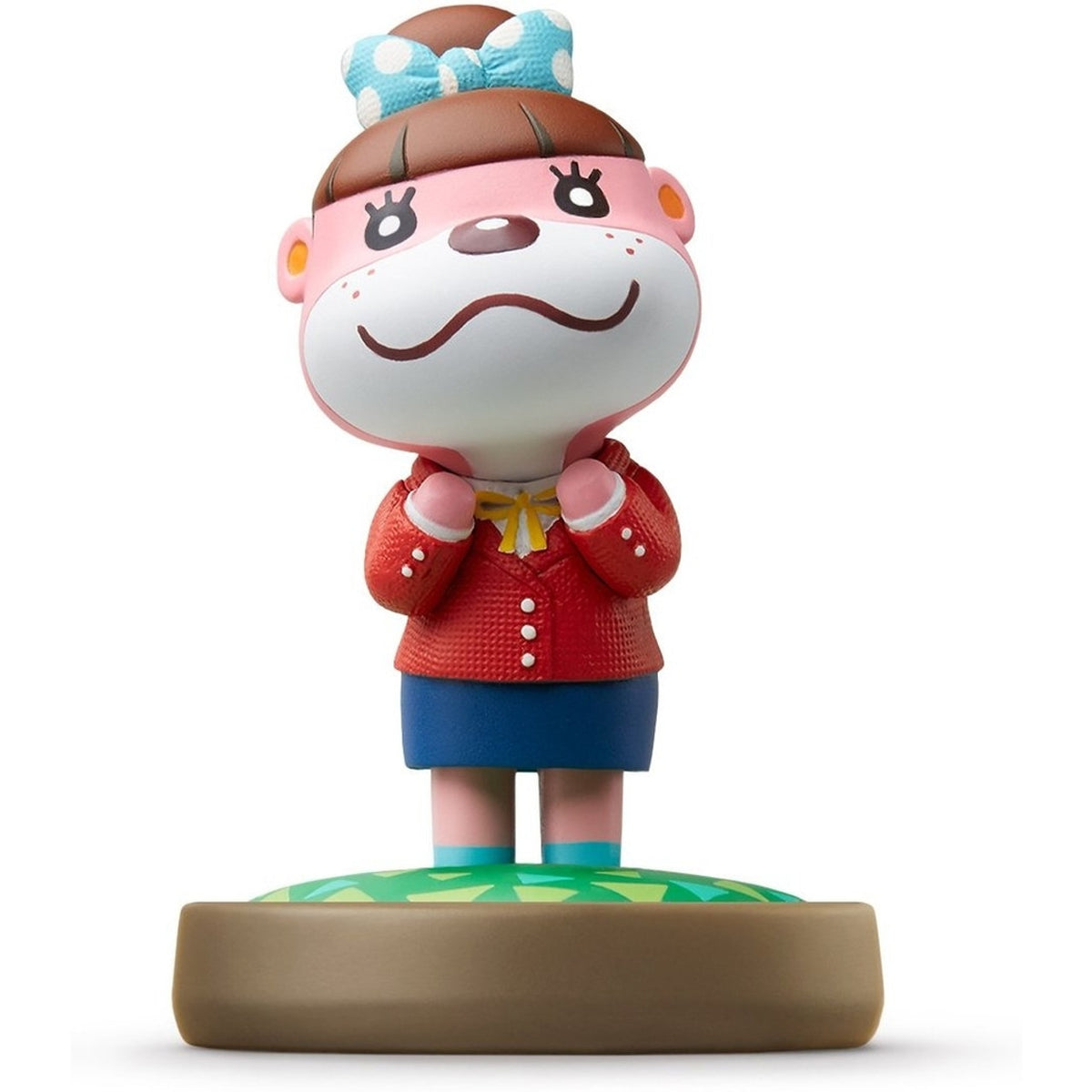 This is brand new.Lottie is a smart, sassy river otter who leads you in your new role as decorator in the Animal Crossing: Happy Home Designergame. She isn't afraid to call out her boss—the successful business-raccoon Tom Nook—on his shenanigans, but she's also his most loyal employee.