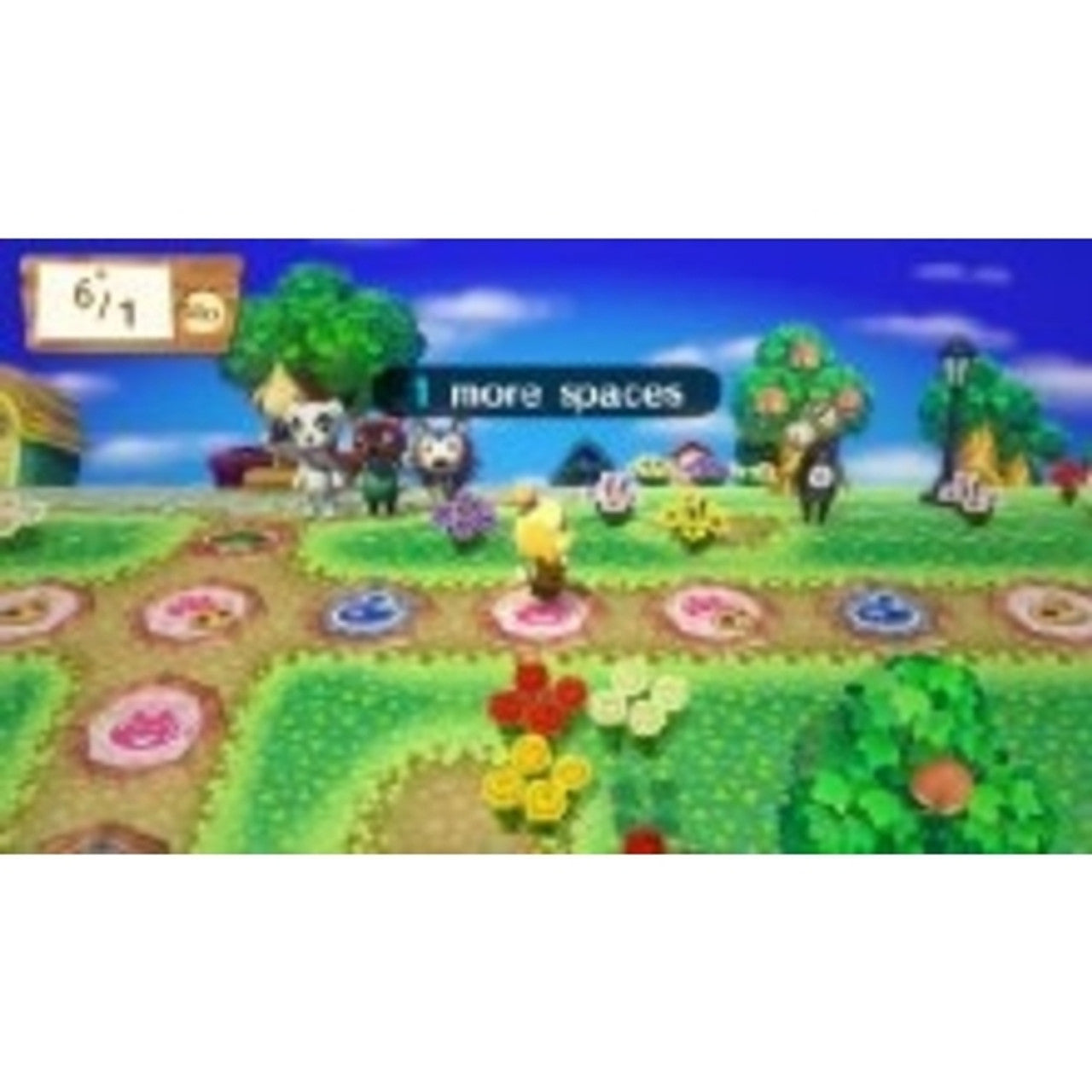 This is brand new.Party with your favorite Animal Crossing characters!
Animal Crossing: amiibo Festival is a brand-new way to play with your favorite Animal Crossing characters. Your amiibo are front-and-center in this party game, and you’ll get to use them with fun content.