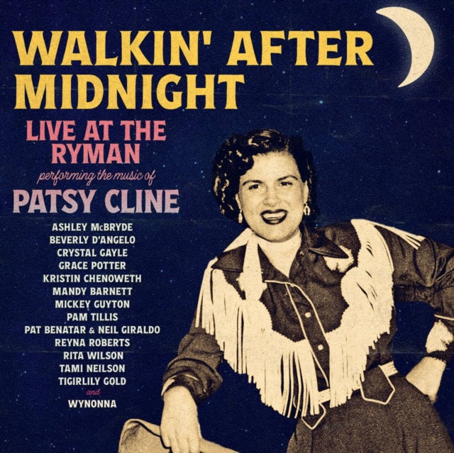 This LP Vinyl is brand new.Format: LP VinylMusic Style: CountryThis item's title is: Walkin After Midnight: The Music Of Patsy Cline (Eco-LP Vinyl)Artist: Various ArtistsLabel: Mercury Studios (5)Barcode: 602478191930Release Date: 7/25/2025
