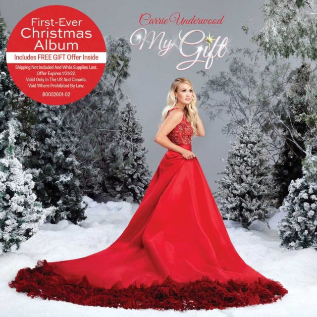 This CD is brand new.Format: CDMusic Style: HolidayThis item's title is: My GiftArtist: Carrie UnderwoodLabel: CAPITOL NASHVILLEBarcode: 602507468668Release Date: 9/25/2020