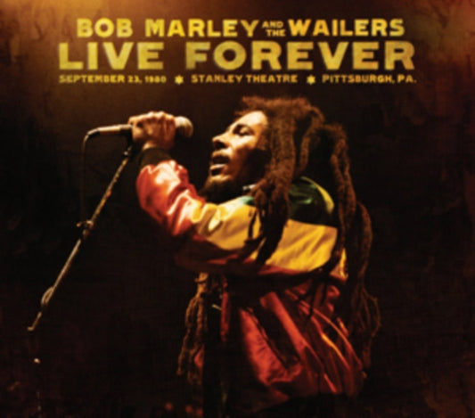 Product Image : This CD is brand new.<br>Format: CD<br>Music Style: Reggae<br>This item's title is: Live Forever: Stanley Theatre Pittsburgh Pa September 23 1980<br>Artist: Bob & The Wailers Marley<br>Label: ISLAND<br>Barcode: 602527470115<br>Release Date: 2/1/2011