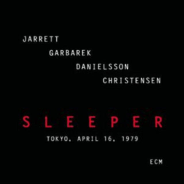 This CD is brand new.Format: CDMusic Style: Post BopThis item's title is: SleeperArtist: Jarrett / Garbarek / Danielsson / ChristensenBarcode: 602537055708Release Date: 8/7/2012