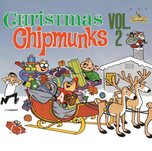 David Alvin & The Chipmunks; Seville - Christmas With The Chipmunks Vol.2 (White LP Vinyl)