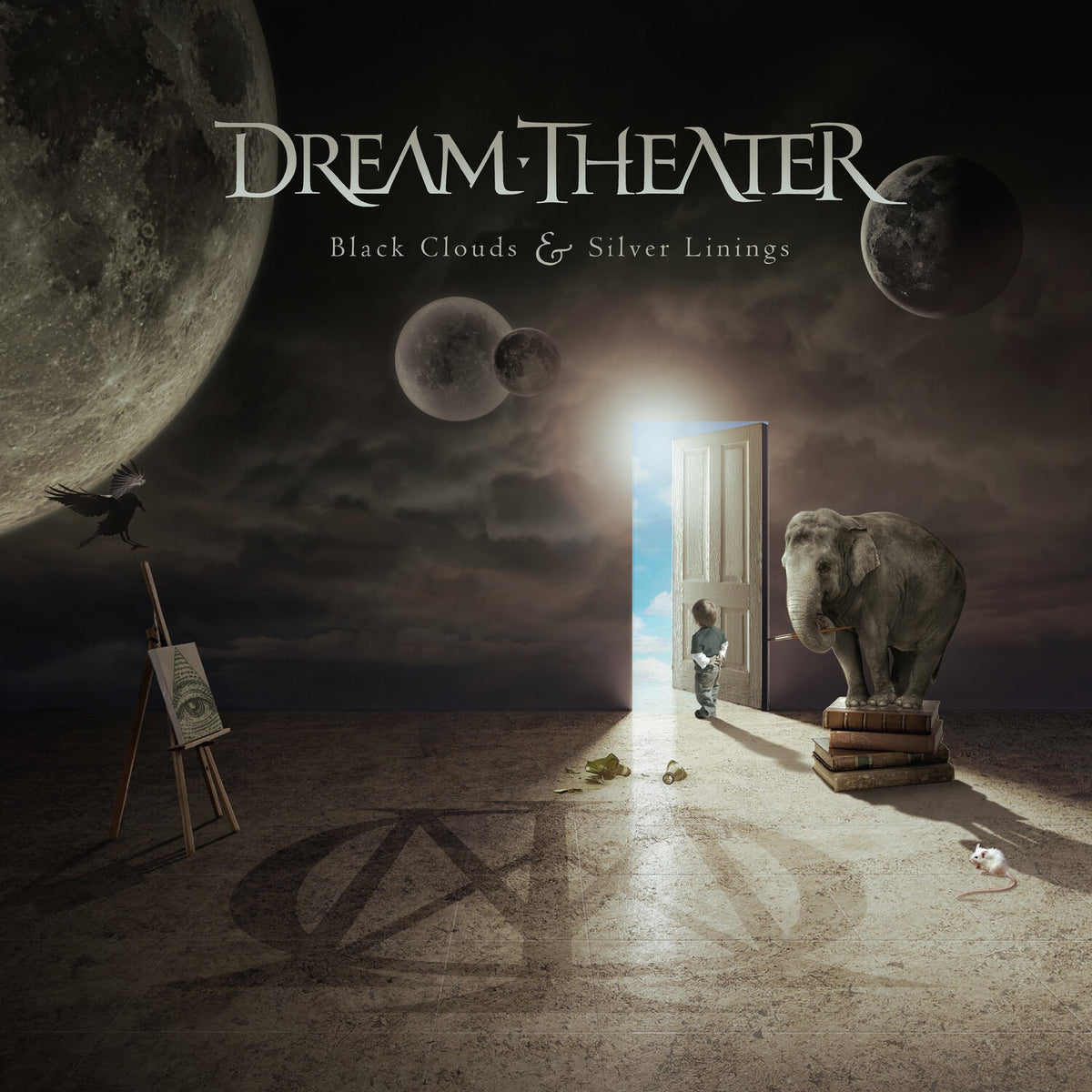 Train Of Thought (2LP/Clear Vinyl) (X) (Rocktober) & Black Clouds & Silver Linings (2LP/Clear Vinyl)
