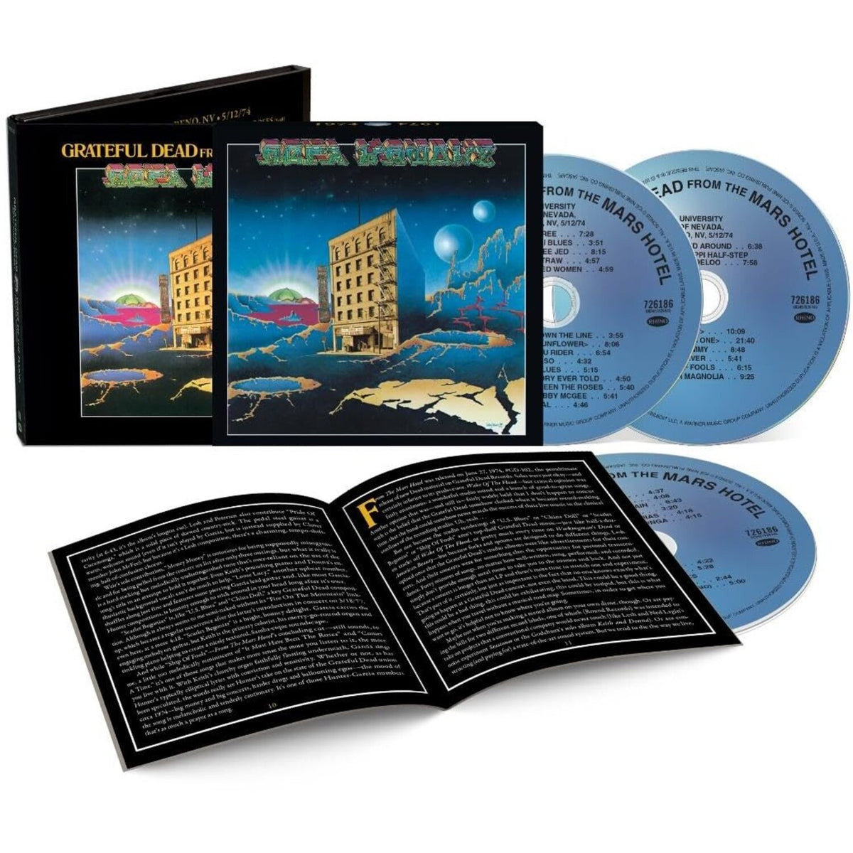 From The Mars Hotel (50Th Anniversary/Remaster) & Rfk Stadium, Washington, Dc 6/10/73 (Live) (4CD)