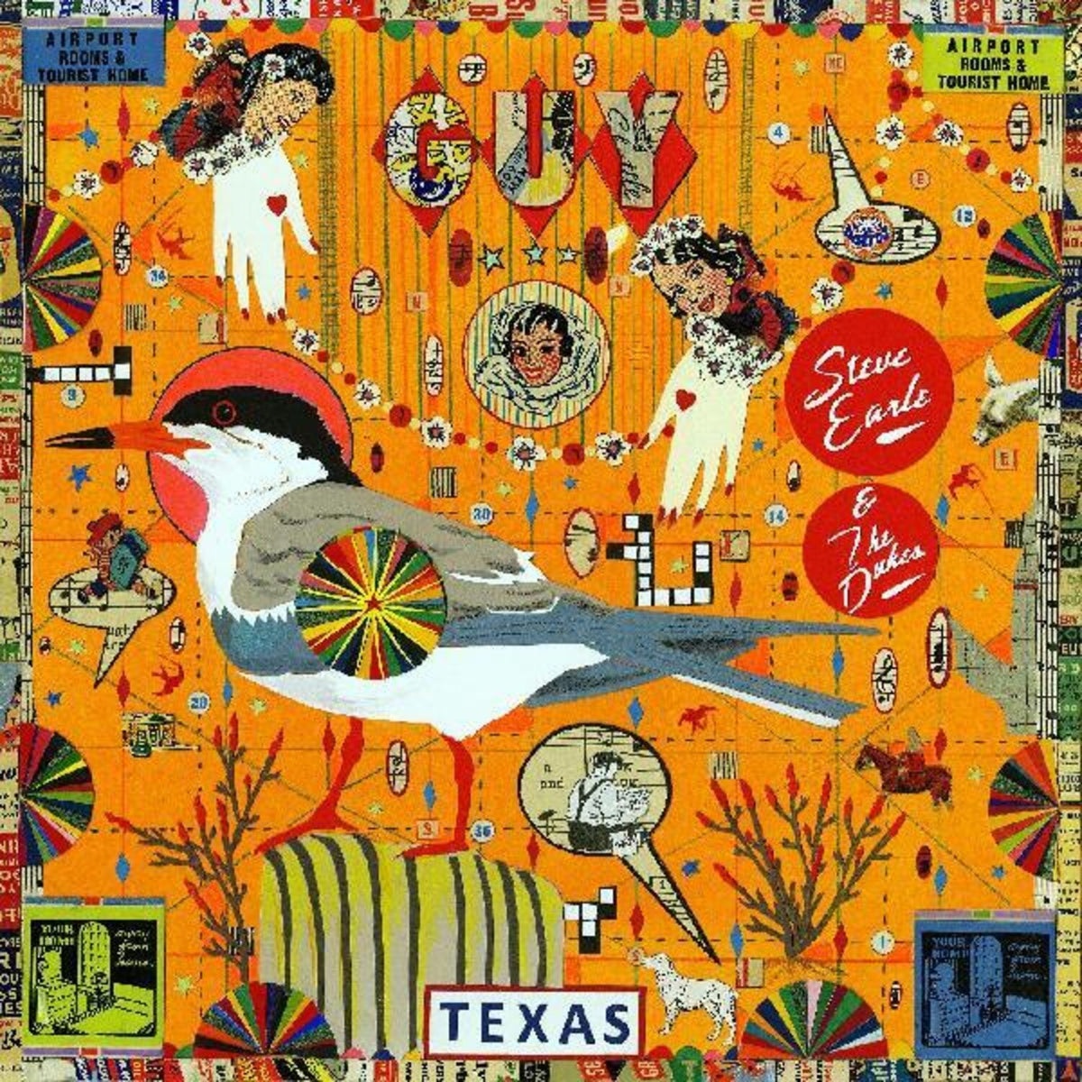 Steve & The Dukes Earle - Terraplane (Transparent Gold LP Vinyl) & Guy (2LP/Orange & Red Swirl Vinyl)