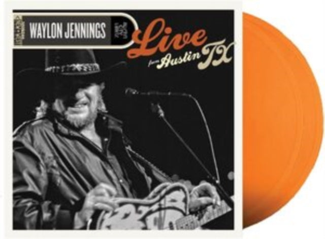 Product Image : This LP Vinyl is brand new.<br>Format: LP Vinyl<br>This item's title is: Live From Austin, Tx '89 (Orange Blossom Color Vinyl/2LP)<br>Artist: Waylon Jennings<br>Barcode: 607396568116<br>Release Date: 11/25/2022