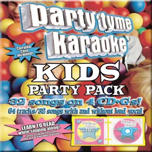 Product Image : This CD is brand new.<br>Format: CD<br>Music Style: Karaoke<br>This item's title is: Party Tyme Karaoke: Kids Party Pack / Various<br>Artist: Various Artists<br>Label: SYBERSOUND<br>Barcode: 610017443525<br>Release Date: 3/24/2009