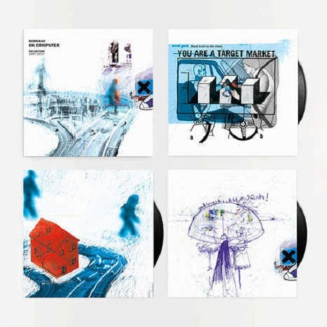 In Rainbows (180G) & Hail To The Thief (2LP/45 RPM/180G) & King Of Limbs (180G) & Ok Computer Oknotok (3LP/180G)