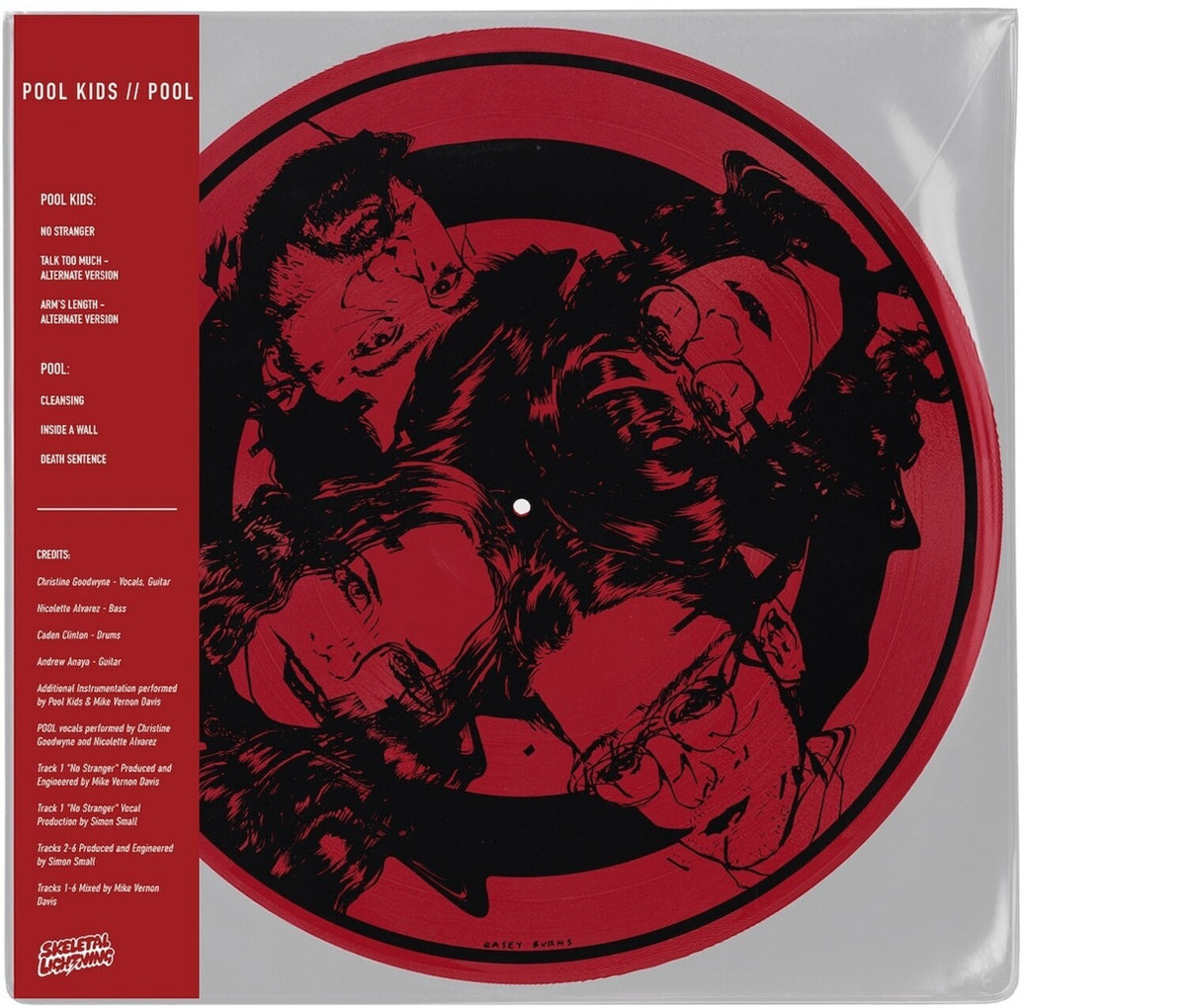 Pool Kids / Pool (Transparent Red LP Vinyl)