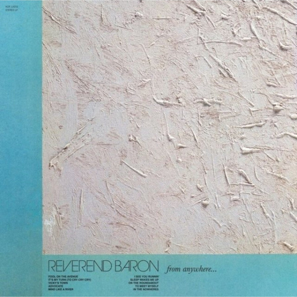 Reverend Baron - From Anywhere & From Anywhere (Podwer Blue LP Vinyl) (I)