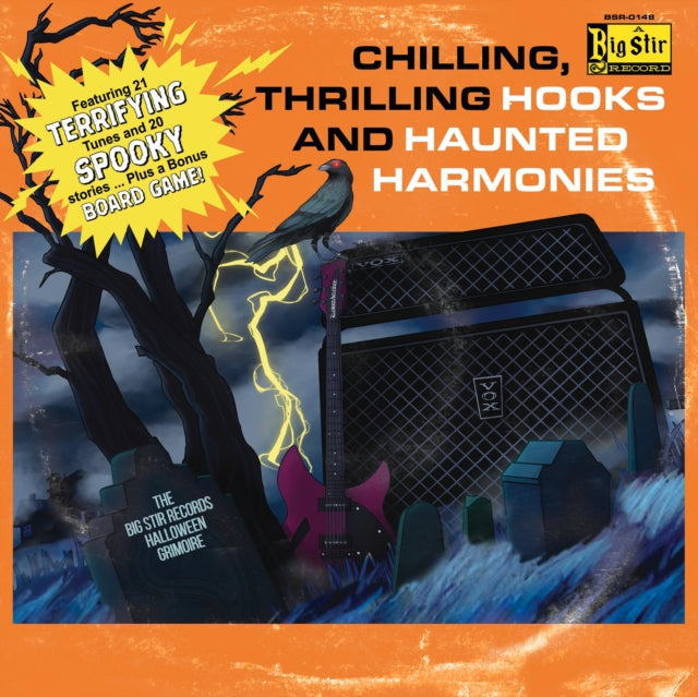 Various Artists - Chilling, Thrilling Hooks & Haunted Harmonies: The Big Stir Records Halloween Grimoire (2LP)