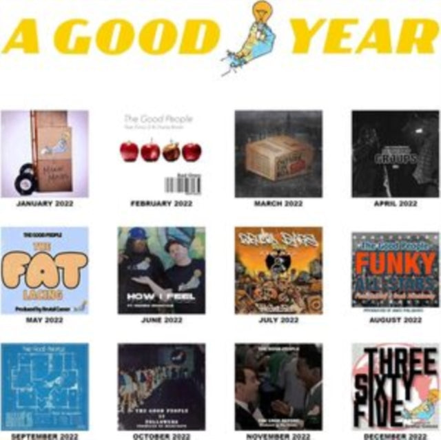 This LP Vinyl is brand new.Format: LP VinylMusic Style: ConsciousThis item's title is: Good Year (Opaque Duckie Yellow LP Vinyl)Artist: Good PeopleLabel: NEXT RECORDSBarcode: 706091204265Release Date: 9/22/2023