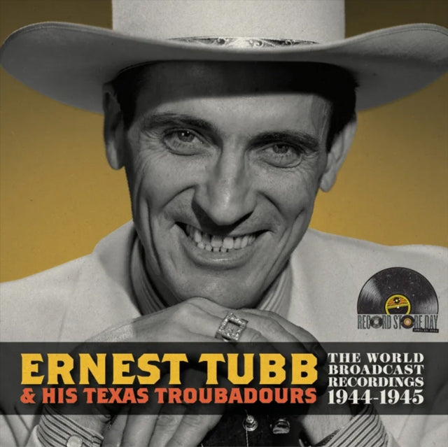This LP Vinyl is brand new.Format: LP VinylMusic Style: Honky TonkThis item's title is: World Broadcast Recordings 1944-1945 (Translucent Yellow LP Vinyl)Artist: Ernest & His Texas Troubadours TubbLabel: ORG MusicBarcode: 711574936212Release Date: 4/20/2024