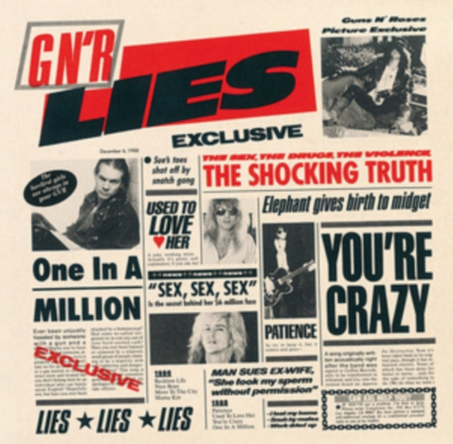 Guns N' Roses - G N R Lies - CD