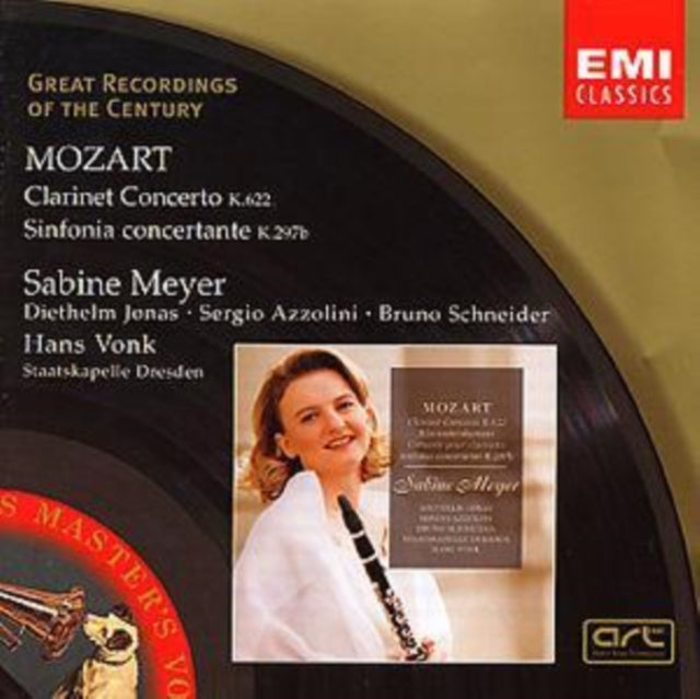 This CD is brand new.Format: CDMusic Style: ClassicalThis item's title is: Mozart: Clarinet Cto K622/Sinfonia ConcertanteArtist: Sabine/Staatskapelle Dresden/Hans Vonk MeyerLabel: EMI ClassicsBarcode: 724356689725Release Date: 10/5/1998