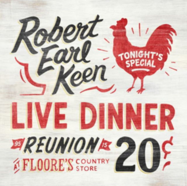 This LP Vinyl is brand new.Format: LP VinylThis item's title is: Live Dinner ReunionArtist: Robert Earl KeenBarcode: 803020178717Release Date: 1/27/2017