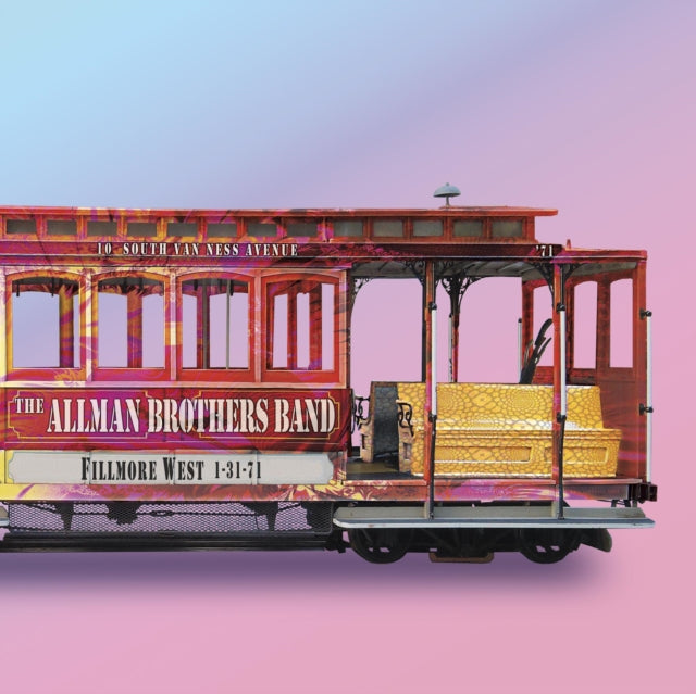 Allman Brothers Band - Eat A Peach (Light Pink & Light Blue LP Vinyl) & Fillmore West 1-31-71