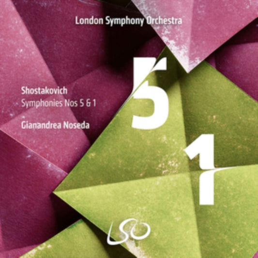 Product Image : This CD is brand new.<br>Format: CD<br>Music Style: Modern<br>This item's title is: Shostakovich: Symphonies Nos. 5 & 1<br>Artist: London Symphony Orchestra; Gianandrea Noseda<br>Barcode: 822231180227<br>Release Date: 4/3/2020