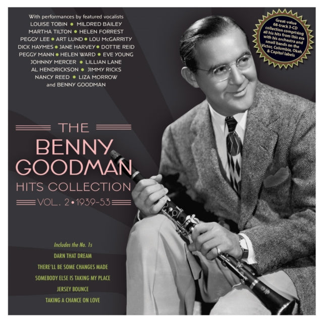 Product Image : This CD is brand new.<br>Format: CD<br>This item's title is: Benny Goodman Hits Collection Vol. 2 1939-53 (3CD)<br>Artist: Benny Goodman<br>Label: ACROBAT<br>Barcode: 824046913724<br>Release Date: 10/6/2023