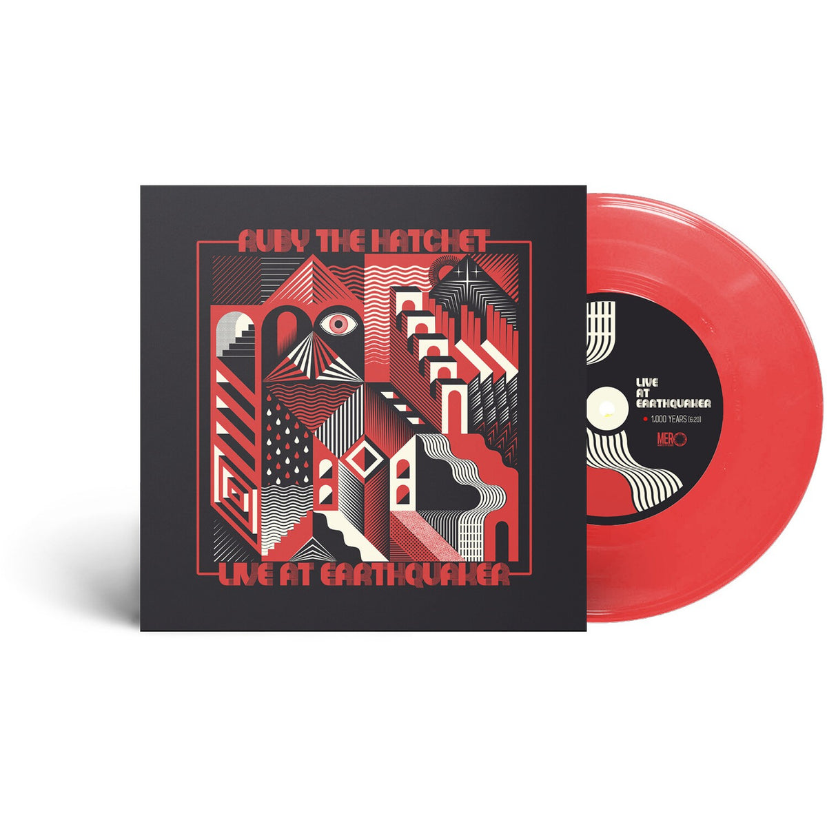Ruby The Hatchet - Live At Earthquaker & Live At Earthquaker (Red LP Vinyl)