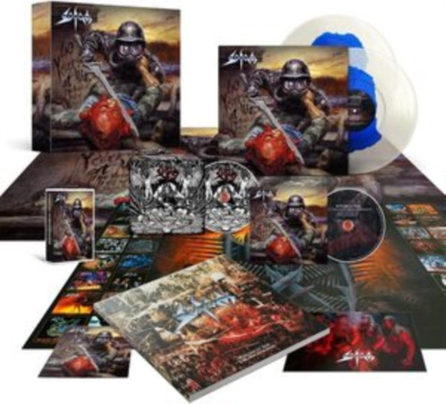 This LP Vinyl is brand new.Format: LP VinylMusic Style: ThrashThis item's title is: 40 Years At War – The Greatest Hell Of Sodom (2LP/2CD/Cassette/Posters/Book)Artist: SodomLabel: STEAMHAMMERBarcode: 886922459696Release Date: 11/11/2022