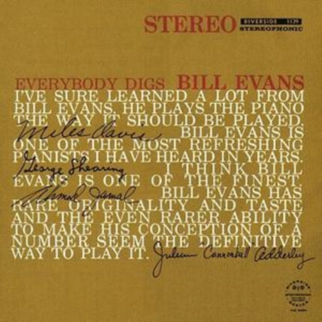 Everybody Digs Bill Evans