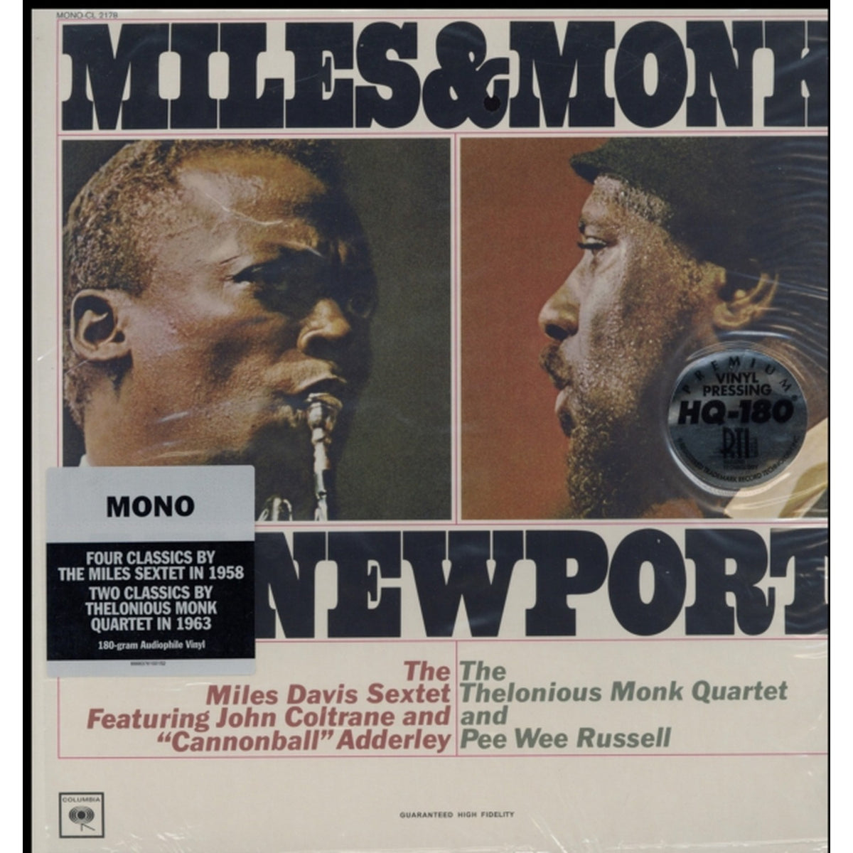 Sketches Of Spain (Limited Edition/Yellow LP Vinyl) & Round About Midnight (180G/Mono) & Miles & Monk At Newport (Mono)