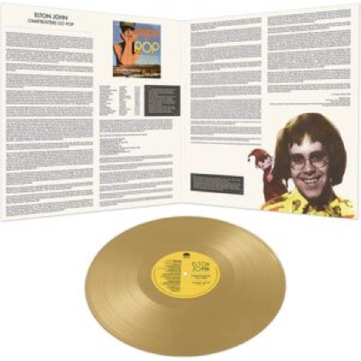 Elton John - Complete Thom Bell Sessions (Ep) (180G/Purple LP Vinyl) & Chartbusters Go Pop - Legendary Covers '69 / '70 (Gold LP Vinyl)