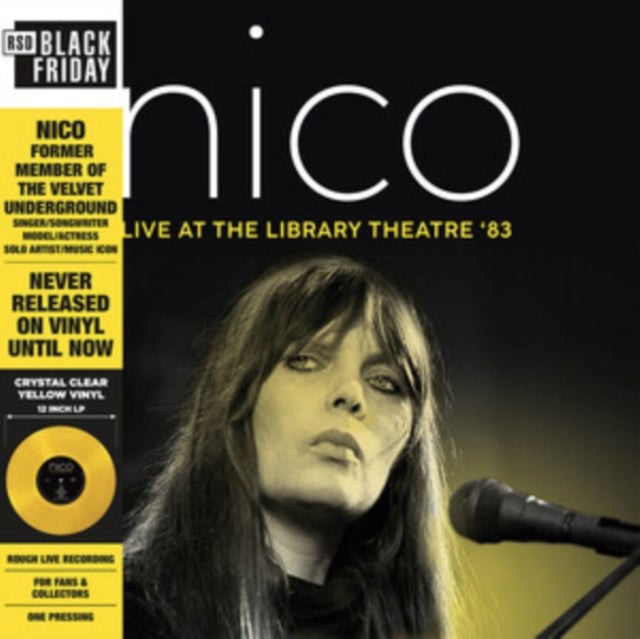 This LP Vinyl is brand new.Format: LP VinylThis item's title is: Librairy Theatre '83 (Crystal Clear Yellow Tint LP Vinyl)Artist: NicoLabel: LMLRBarcode: 3700477834968Release Date: 11/24/2022