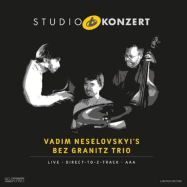 This LP Vinyl is brand new.Format: LP VinylThis item's title is: Studio KonzertArtist: Vadim NeselovskyiLabel: NeuklangBarcode: 4012116408317Release Date: 7/5/2024