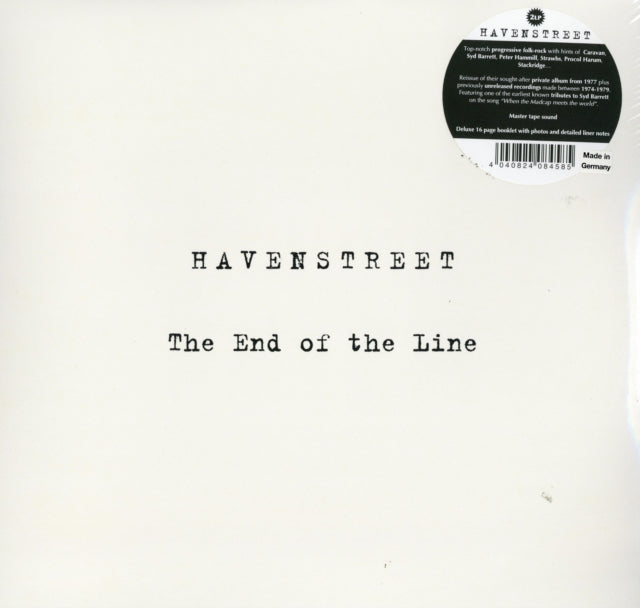 This LP Vinyl is brand new.Format: LP VinylMusic Style: Acid RockThis item's title is: End Of The Line/Perspectives (2LP)Artist: HavenstreetLabel: SOMMOR RECORDSBarcode: 4040824084585Release Date: 10/14/2014