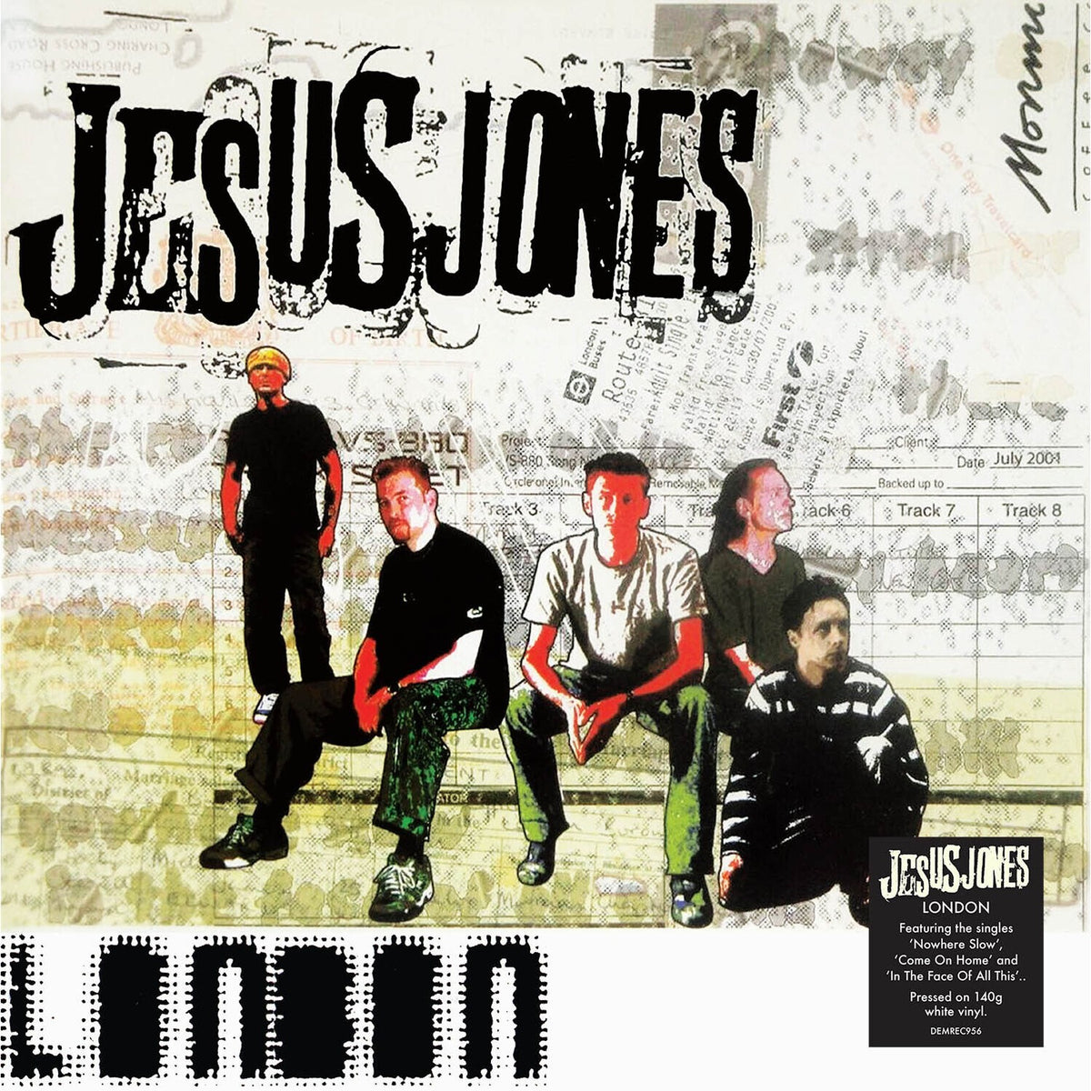 Liquidizer (Translucent Green LP Vinyl/140G) & London (White LP Vinyl/140G)