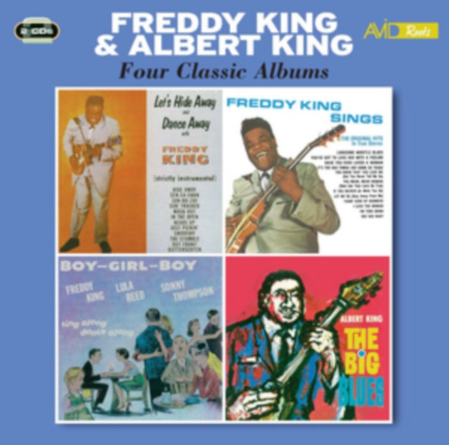 This CD is brand new.Format: CDMusic Style: Rhythm & BluesThis item's title is: Four Classic AlbumsArtist: Freddy & Albert KingLabel: Avid RootsBarcode: 5022810322924Release Date: 2/3/2017