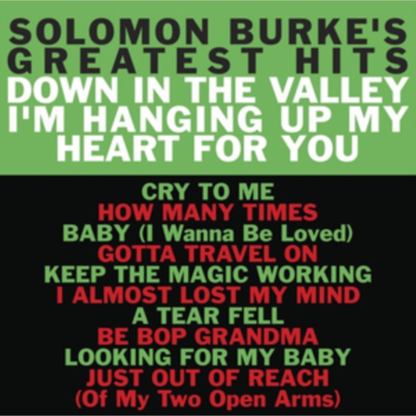 Solomon Burkes Greatest Hits