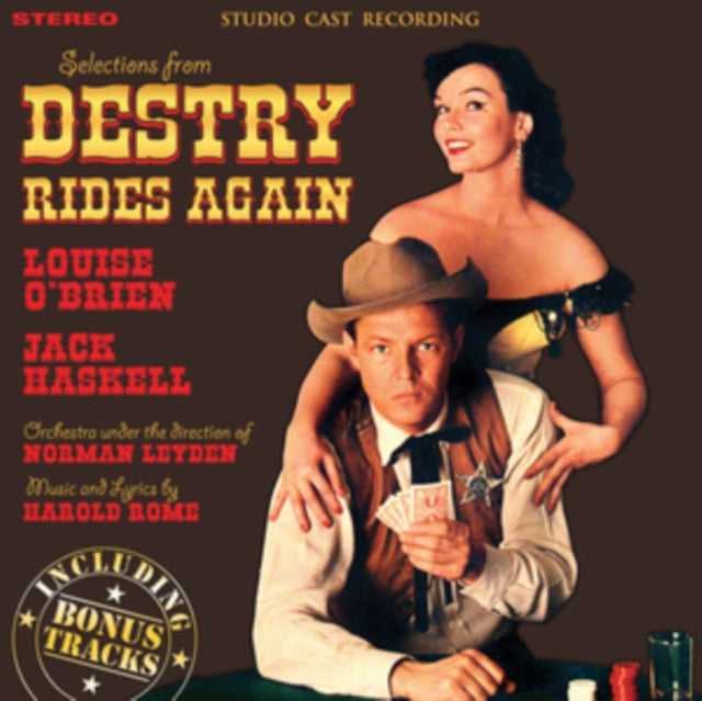This CD is brand new.Format: CDThis item's title is: Destry Rides Again (Studio Cast Recording)Artist: Various ArtistsBarcode: 5055122190868Release Date: 8/27/2021