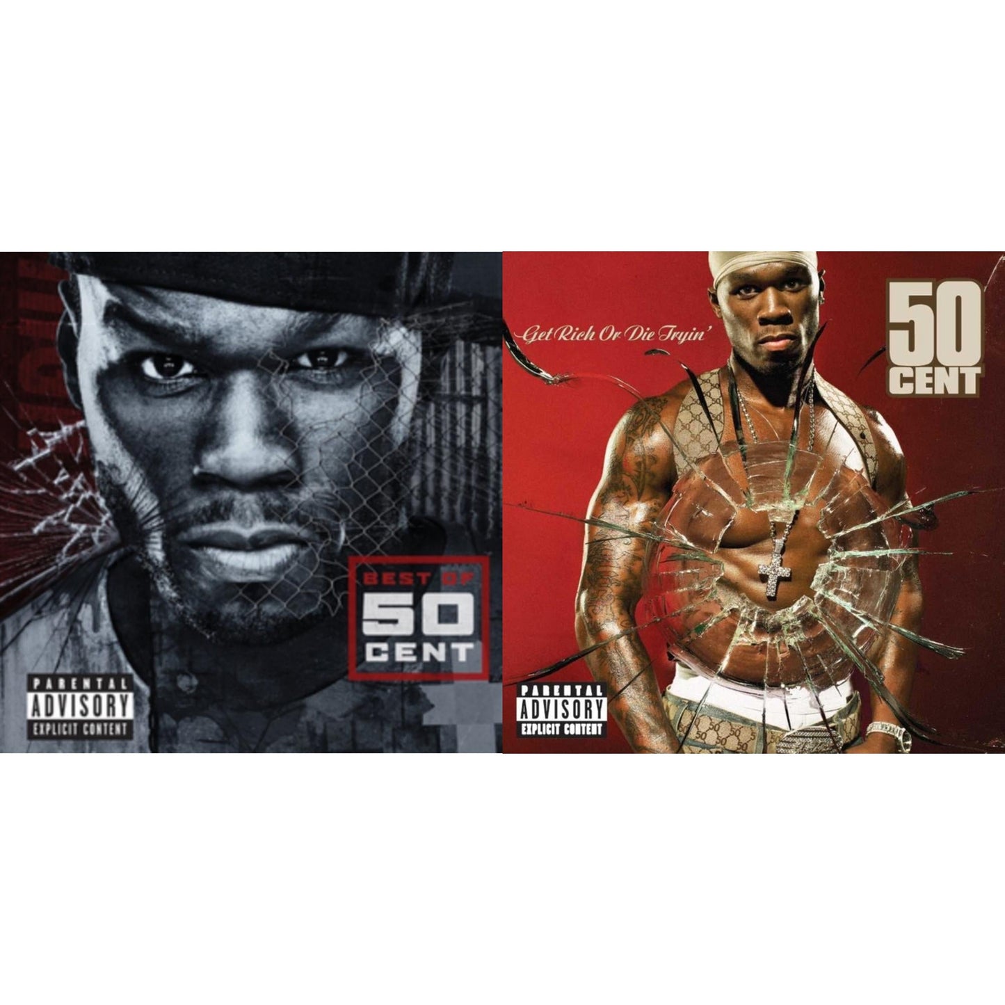 50 Cent - Best Of & Get Rich Or Die Tryin - CD Bundle