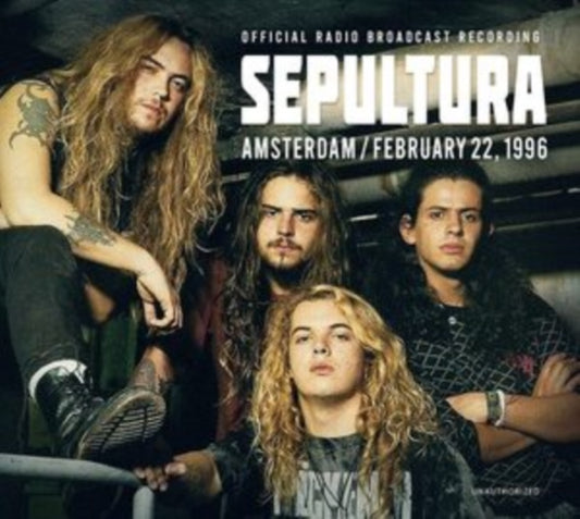 Product Image : This CD is brand new.<br>Format: CD<br>This item's title is: Amsterdam, February 22, 1996<br>Artist: Sepultura<br>Barcode: 6583804450485<br>Release Date: 10/21/2022