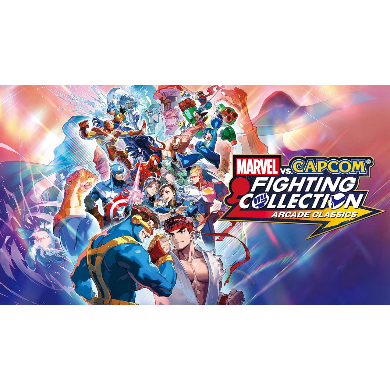 This is brand new.Marvel vs Capcom Fighting Collection: Arcade Classics and receive an exclusive comic. While supplies last.
MARVEL vs.