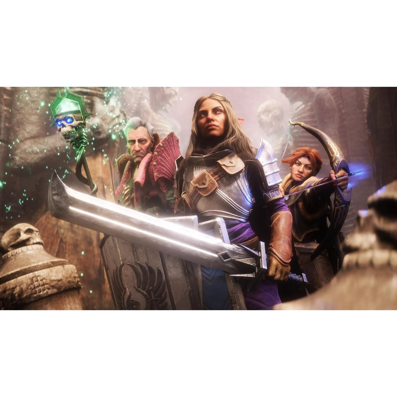 This is brand new.Unite the Veilguard and defy the gods in Dragon Age™: The Veilguard, an immersive single player RPG where you become the leader others believe in. When a pair of corrupt ancient gods break free from centuries of darkness, the vibrant land of Thedas needs someone they can count on.