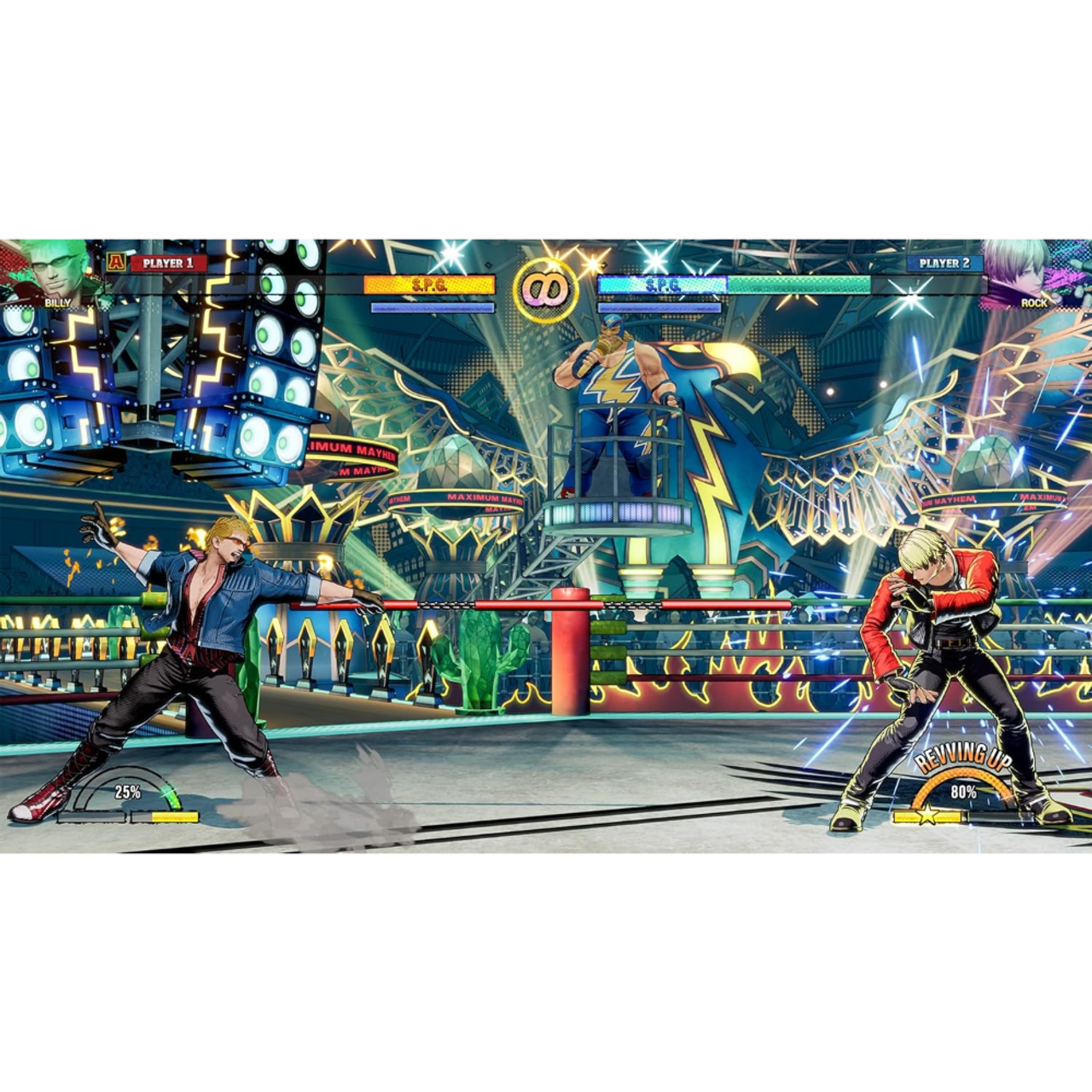 This is brand new.FATAL FURY: City of the Wolves presents a striking art style that truly ignites the senses, alongside a groundbreaking REV system that amplifies the intensity of each battle. The game boasts a suite of battle mechanics that are more robust and thrilling than ever.