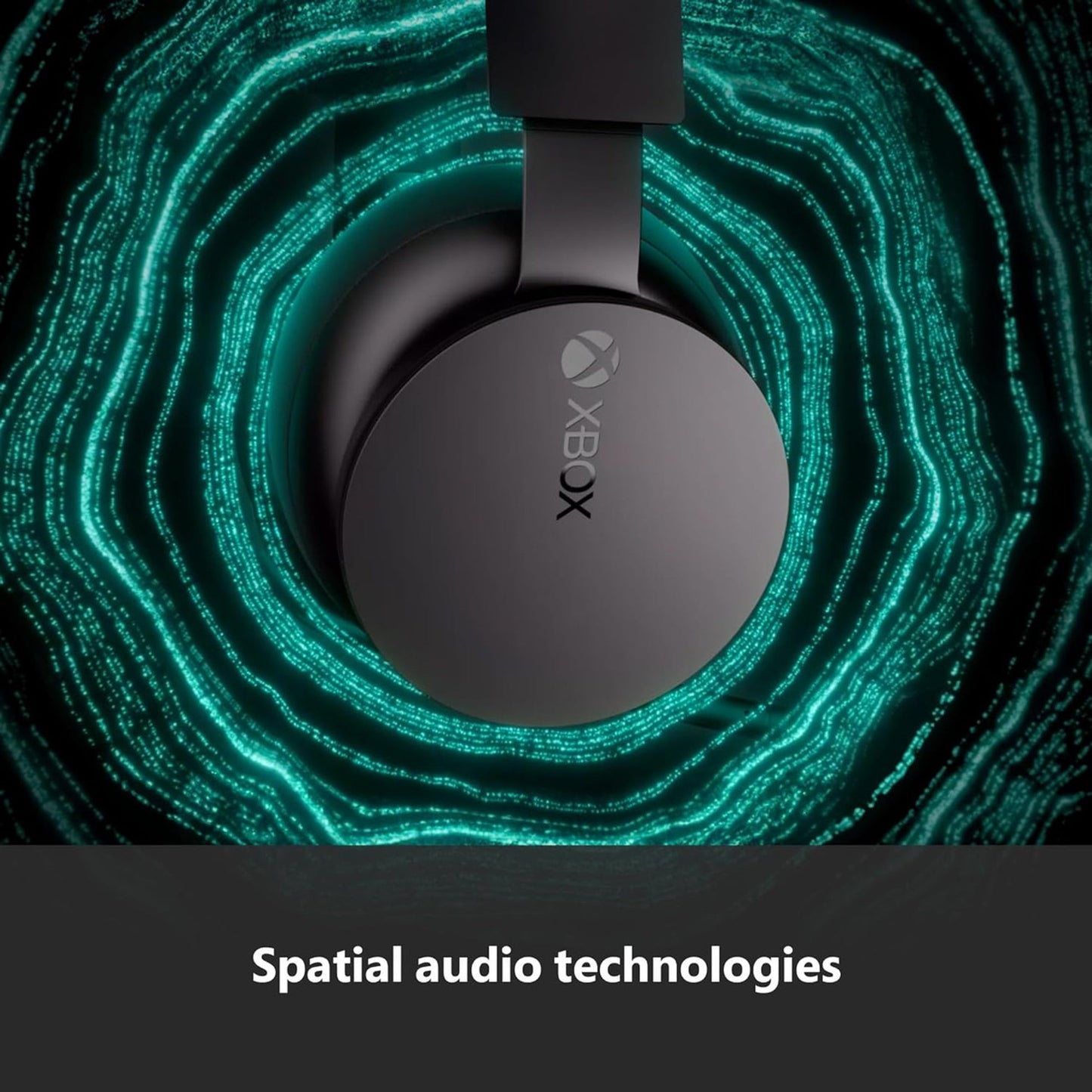 Xbox Wireless Headset: Black - Microsoft